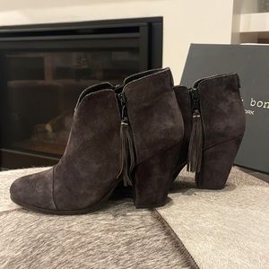 rag & bone suede bootie